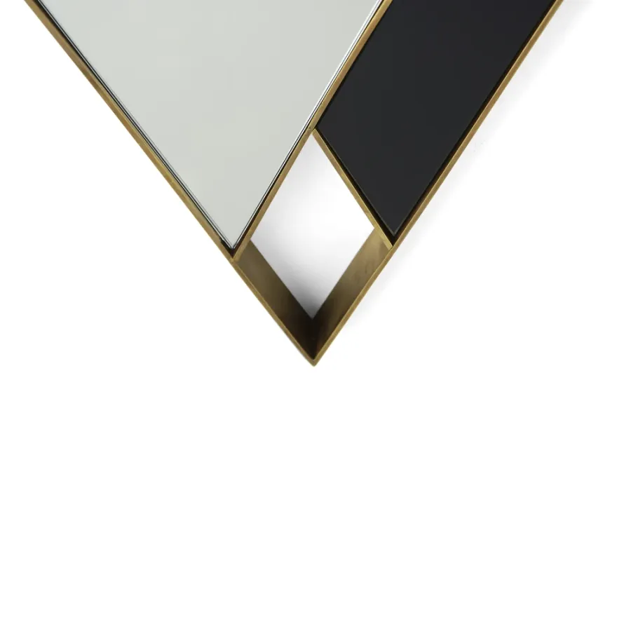 obrazek 2 Lustro w kształcie diamentu H.120xL.60xP.4 cm