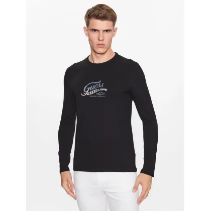 Zdjęcie Guess Longsleeve M3YI29 J1314 Czarny Slim Fit