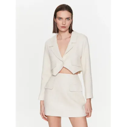 Zdjęcie MVP Wardrobe Marynarka MVPE3GI058.0TE0161 Écru Regular Fit