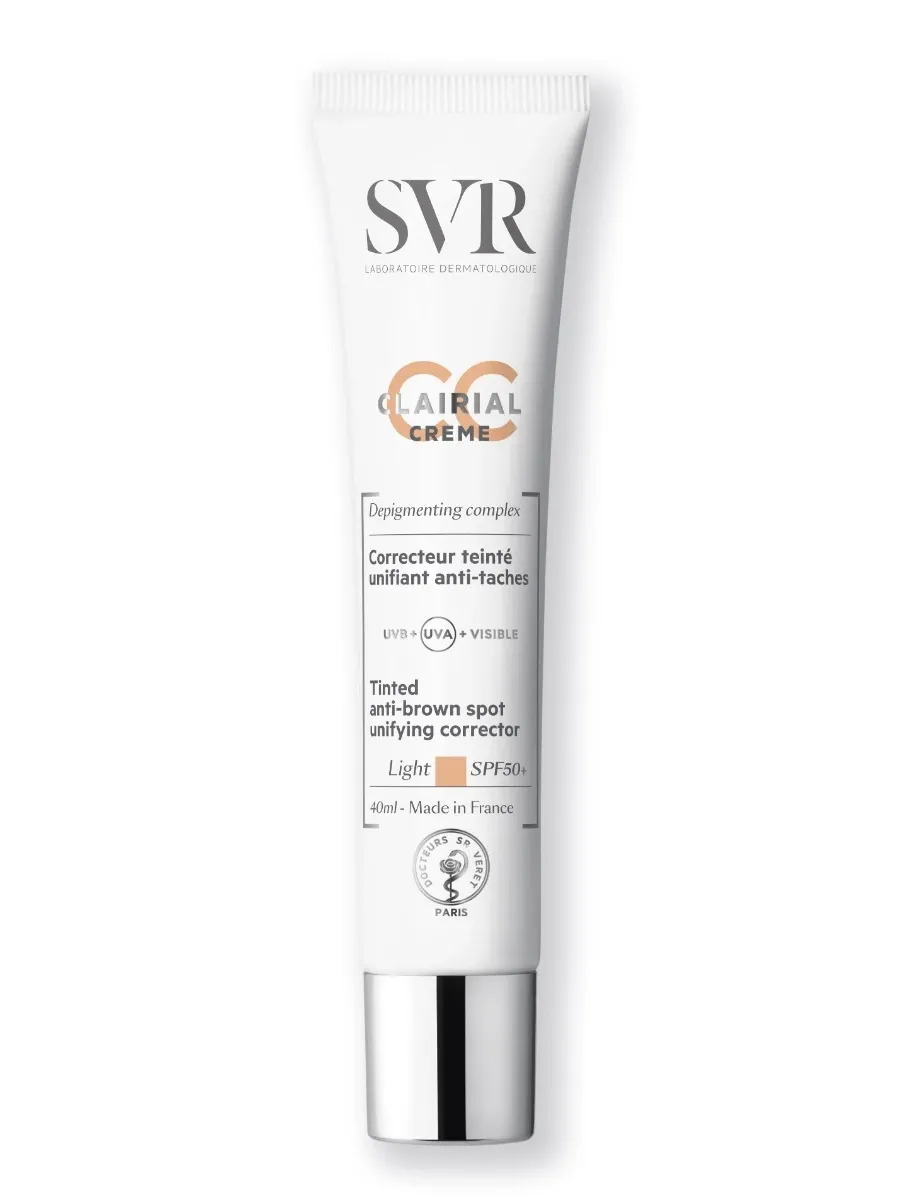 obrazek 1 SVR Clairial Krem CC SPF50+ Light  light 40 ml