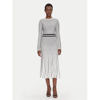 Zdjęcie Fracomina Sukienka dzianinowa FS25SD5002K501N8 Biały Slim Fit