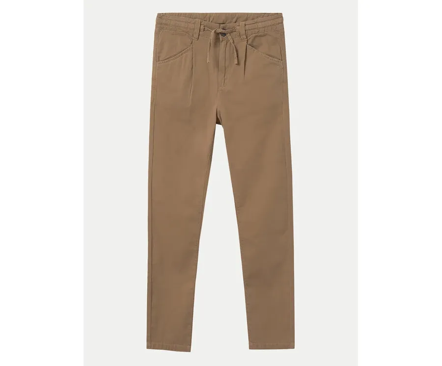 obrazek 1 Mayoral Spodnie materiałowe 6525 Beżowy Relaxed Fit