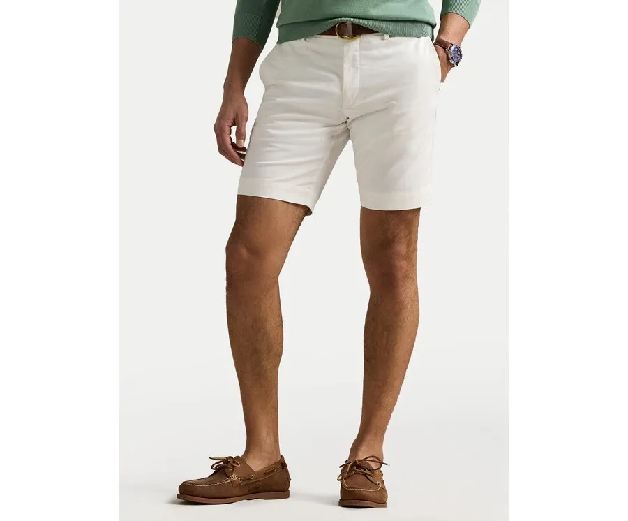 obrazek 1 Polo Ralph Lauren Szorty materiałowe 710646709001 Biały Slim Fit