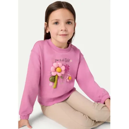 Zdjęcie Mayoral Komplet bluza i legginsy 4710 Kolorowy Regular Fit