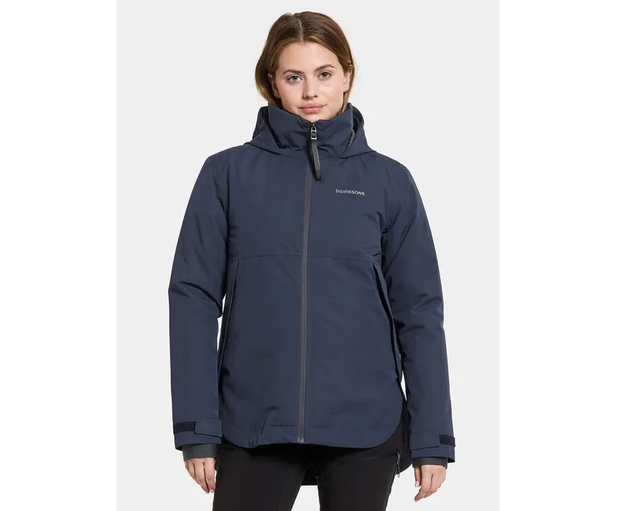 obrazek 1 Didriksons Kurtka zimowa Jennie Wns Jkt 504822 Granatowy Regular Fit