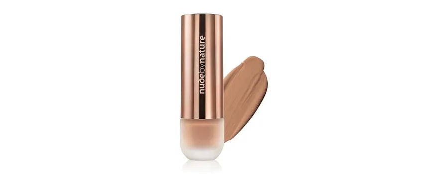 obrazek 1 Nude by Nature Flawless Podkład w płynie 30 ml Nr. N6 - Olive