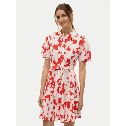 Zdjęcie Vero Moda Sukienka koszulowa Dicthe 10303728 Czerwony Regular Fit