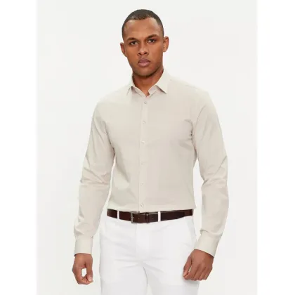 Zdjęcie Calvin Klein Koszula K10K108229 Beżowy Slim Fit