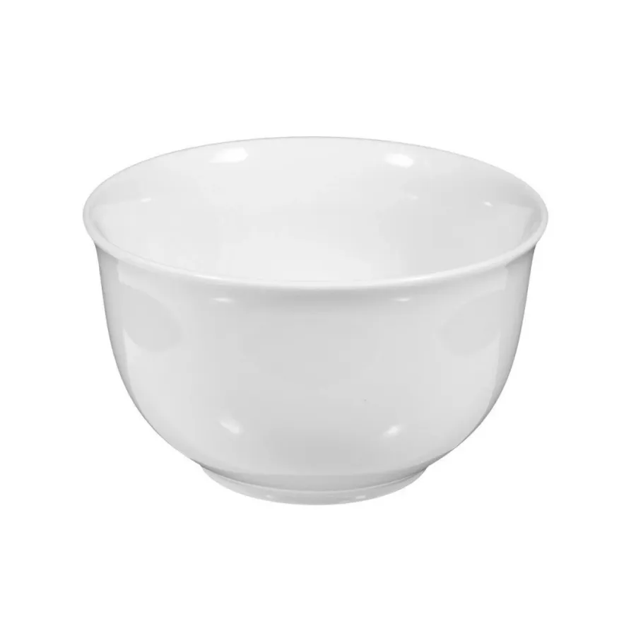 obrazek 1 Biała okrągła miska na płatki z porcelany w stylu nowoczesnym - Seltmann Weiden