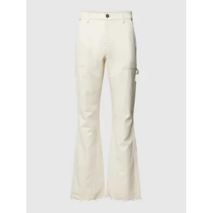 Zdjęcie Jeansy o kroju straight leg fit z ozdobnymi szwami