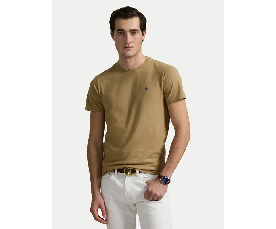 obrazek 1 Polo Ralph Lauren T-Shirt 710671438429 Beżowy Custom Slim Fit