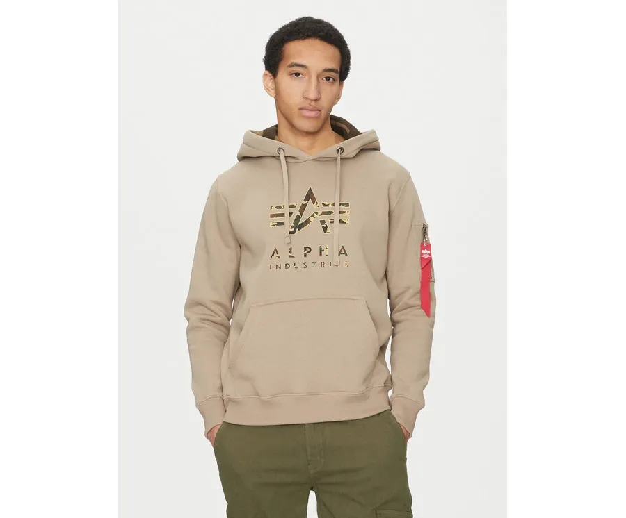 obrazek 1 Alpha Industries Bluza Camo Tpu 146337 Beżowy Regular Fit