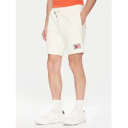 Zdjęcie Tommy Hilfiger Szorty sportowe American MW0MW39862 Écru Regular Fit