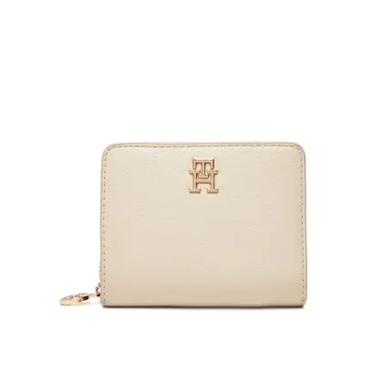 Zdjęcie Tommy Hilfiger Mały Portfel Damski Th Distinct Med Za AW0AW17473 Écru