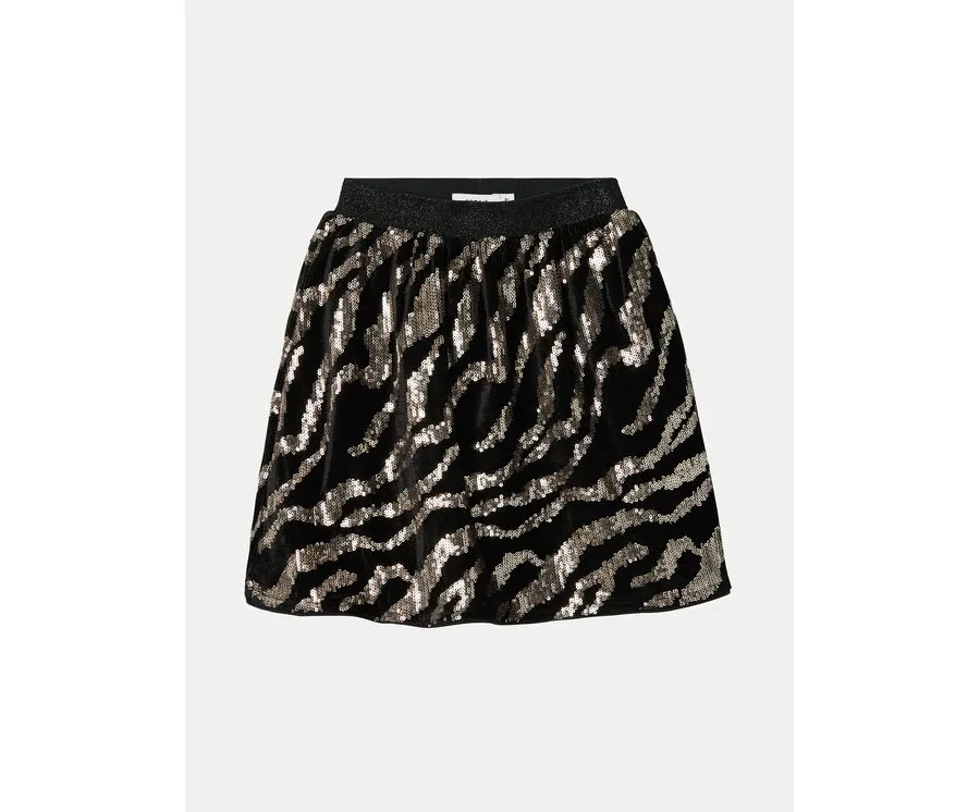 obrazek 1 NAME IT Spódnica 13237249 Czarny Regular Fit