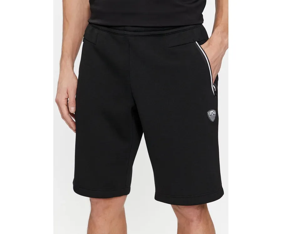 obrazek 1 EA7 Emporio Armani Szorty sportowe 8NPS08 PJ4EZ 1200 Czarny Regular Fit