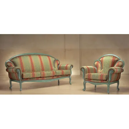 Zdjęcie Elitarna sofa i fotel w stylu francuskim – Morello Gianpaolo