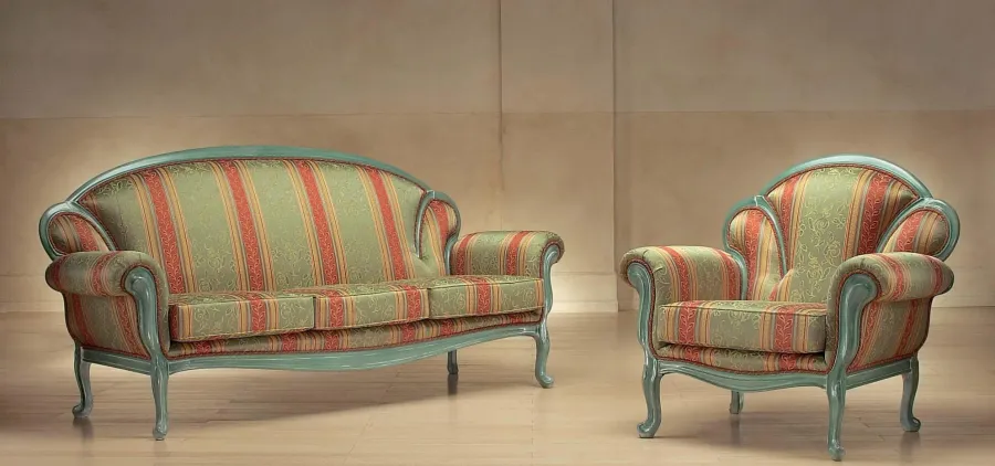 obrazek 1 Elitarna sofa i fotel w stylu francuskim – Morello Gianpaolo
