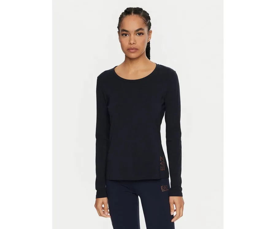 obrazek 1 EA7 Emporio Armani Bluzka 6DTT06 TJQCZ 1562 Granatowy Slim Fit