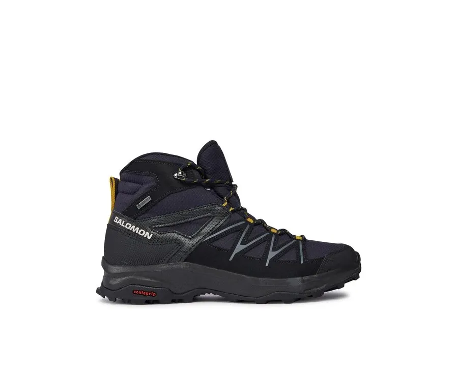 obrazek 1 Salomon Trekkingi Daintree Mid Gtx GORE-TEX L41678400 Granatowy