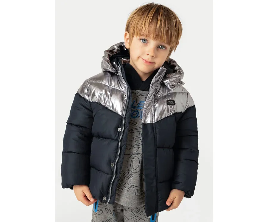 obrazek 1 Mayoral Kurtka zimowa 4464 Granatowy Regular Fit