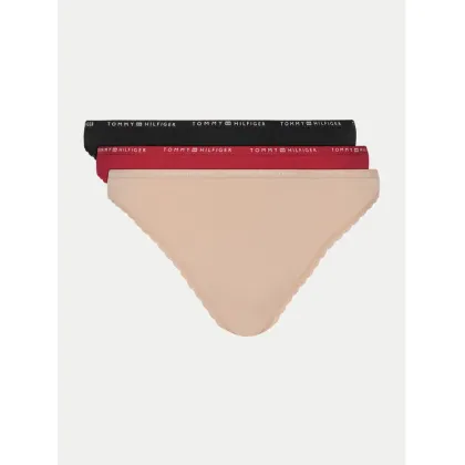 Zdjęcie Tommy Hilfiger Komplet 3 par fig klasycznych UW0UW05953 Kolorowy