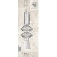 Zdjęcie Kryształowa włoska lampa sufitowa o oryginalnym designie - Il Paralume Marina