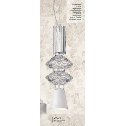Zdjęcie Kryształowa włoska lampa sufitowa o oryginalnym designie - Il Paralume Marina