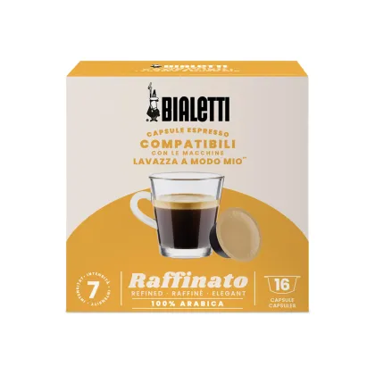Zdjęcie Bialetti - kawa w kapsułkach Lavazza a Modo Mio - Raffinato - 16 kapsułek BIALETTI
