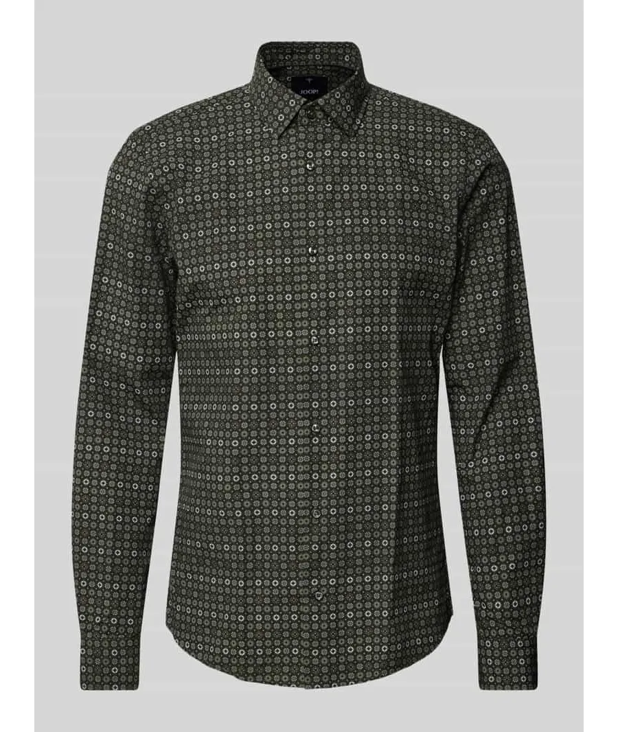 obrazek 1 Koszula biznesowa o kroju slim fit z kołnierzykiem typu cutaway model ‘Pit’