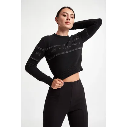 Zdjęcie Sweter z wełną CHIARA FERRAGNI Chiara Ferragni