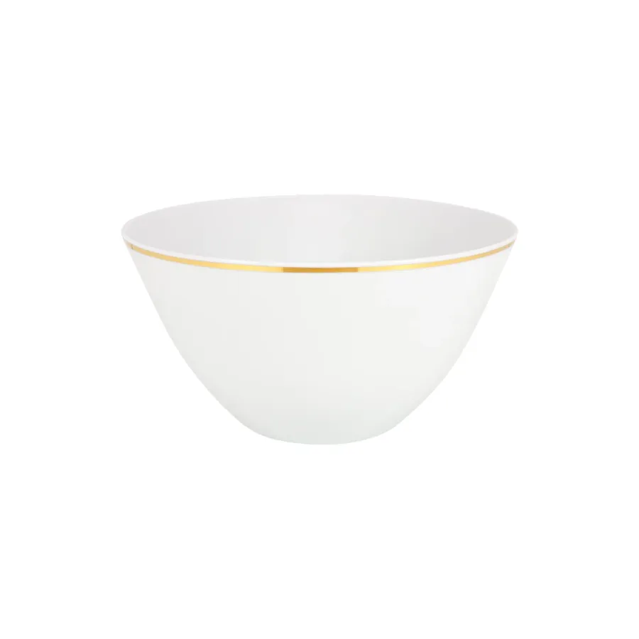 obrazek 1 Okrągła porcelanowa miska na sałatkę 25 cm - Porcel