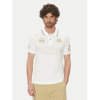 Zdjęcie La Martina Polo Achille MAPG30 PK097 Biały Regular Fit
