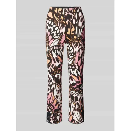 Zdjęcie Spodnie materiałowe o kroju feminine fit z przeszytym kantem