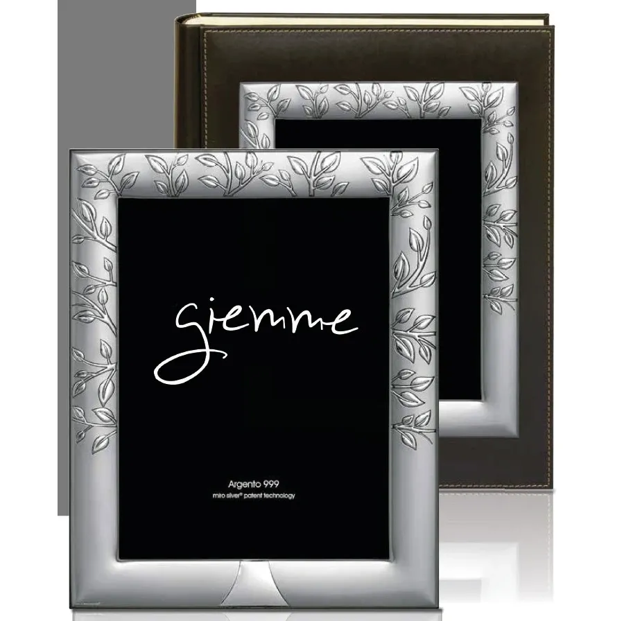 obrazek 1 Luksusowy album na zdjęcia 23х30 cm zdobiony motywem roślinnym