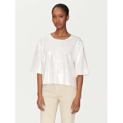 Zdjęcie Marella T-Shirt Gardone 2513971024 Écru Boxy Fit
