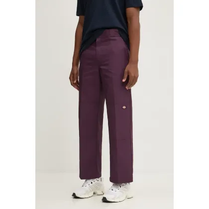 Zdjęcie Dickies spodnie męskie kolor fioletowy proste