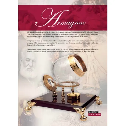 Zdjęcie Zestaw na biurko/kieliszek do koniaku Armagnac