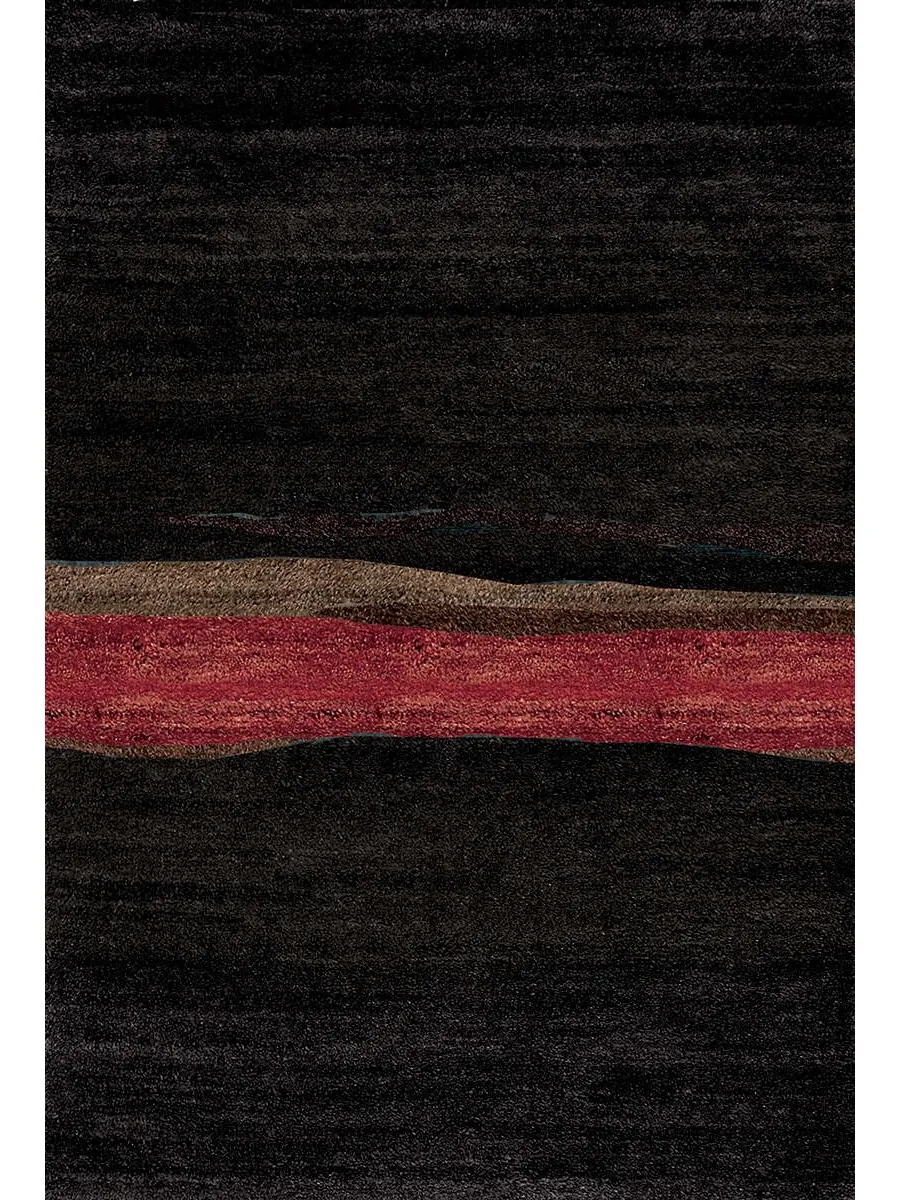 obrazek 1 Stylowy czarny wełniany dywan - Sartori Rugs