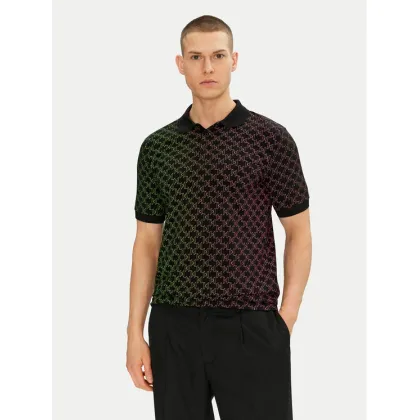 Zdjęcie KARL LAGERFELD Polo 745401 552235 Czarny Slim Fit