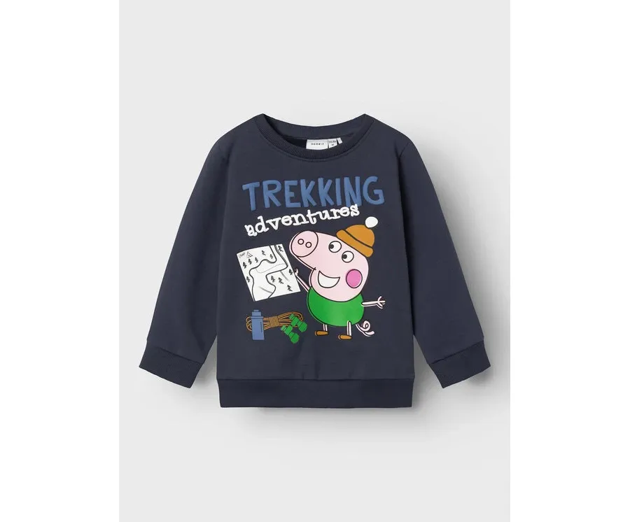 obrazek 1 NAME IT Bluza PEPPA PIG Never 13231080 Granatowy Regular Fit
