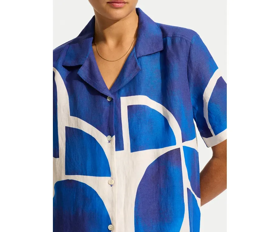 obrazek 1 Seafolly Koszulka plażowa 55455-TO Niebieski