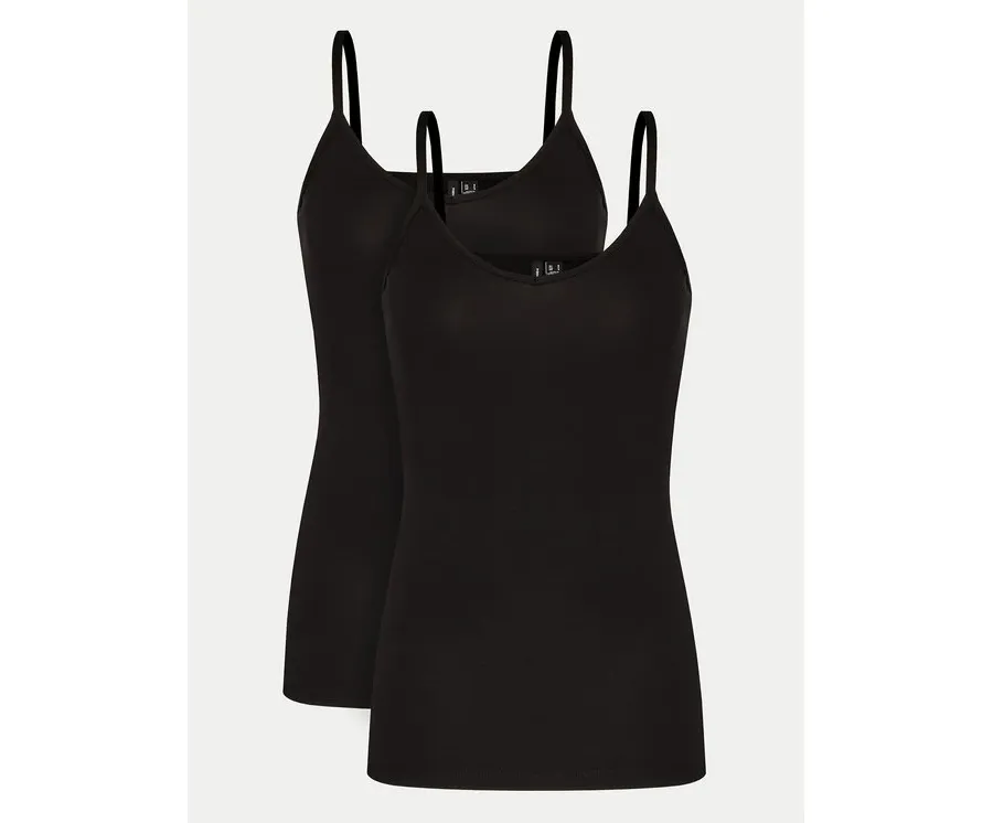 obrazek 1 Vero Moda Komplet 2 topów 10171122 Czarny Slim Fit