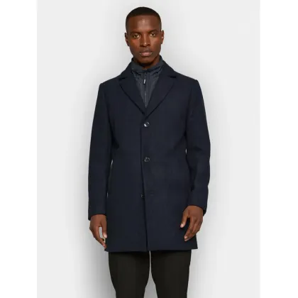 Zdjęcie Matinique Płaszcz wełniany 30206267 Granatowy Regular Fit