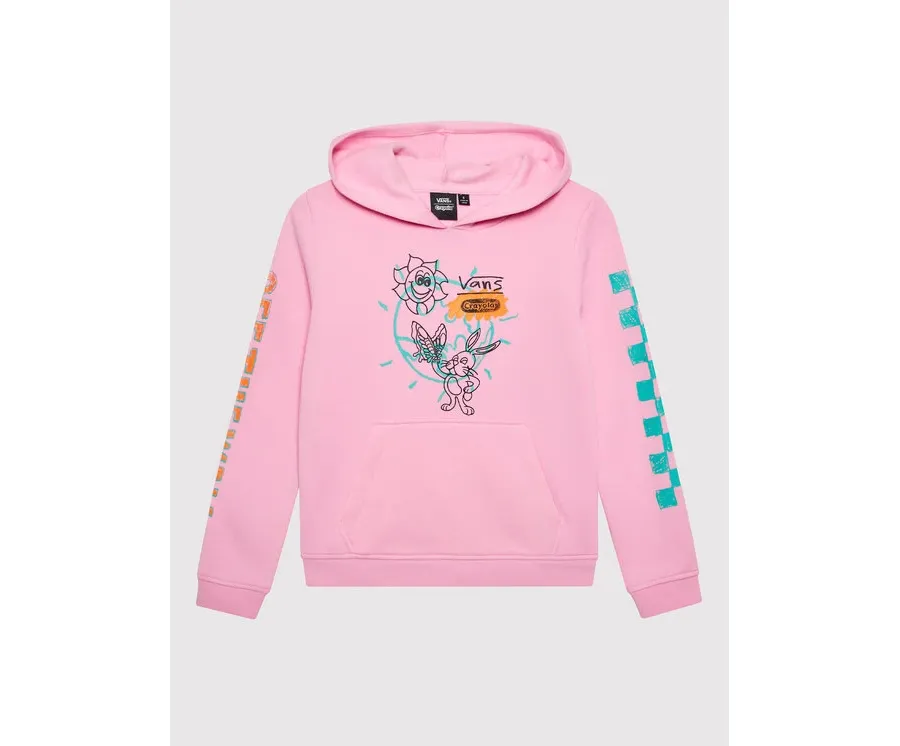 obrazek 1 Vans Bluza Vans X Crayola VN0A7RL4 Różowy Regular Fit