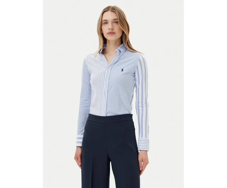 obrazek 1 Polo Ralph Lauren Koszula 211965102002 Niebieski Slim Fit