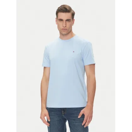 Zdjęcie Tommy Hilfiger T-Shirt UM0UM03362 Błękitny Regular Fit