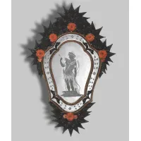 Picture A unique handmade Murano Venetian mirror