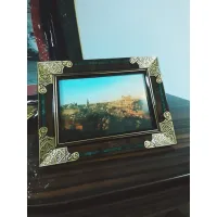 Zdjęcie Piękna zdobiona ramka w stylu damasceńskim - Anframa