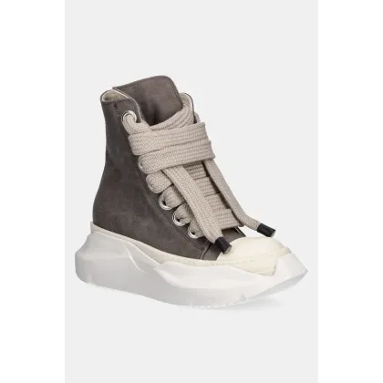 Zdjęcie Rick Owens DRKSHDW trampki Jumbo Laces Abstract Sneak kolor szary DS01E3844.CVSW2